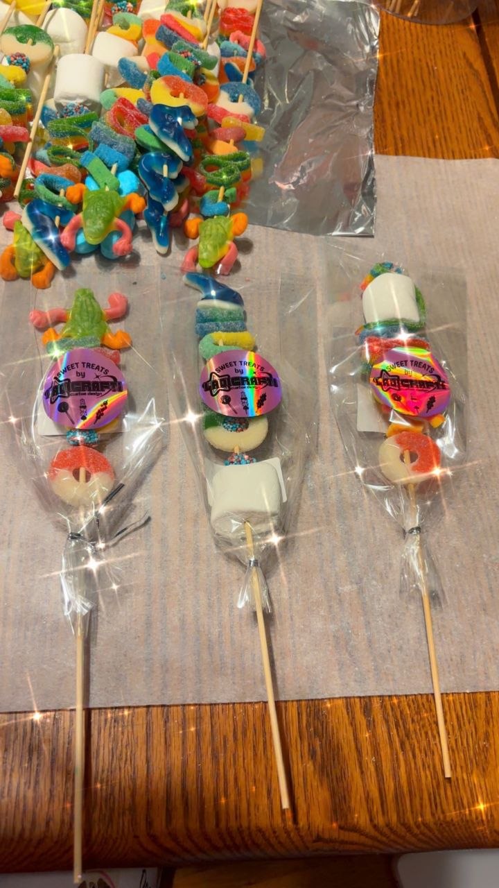 Artisanal Gummy Kabobs