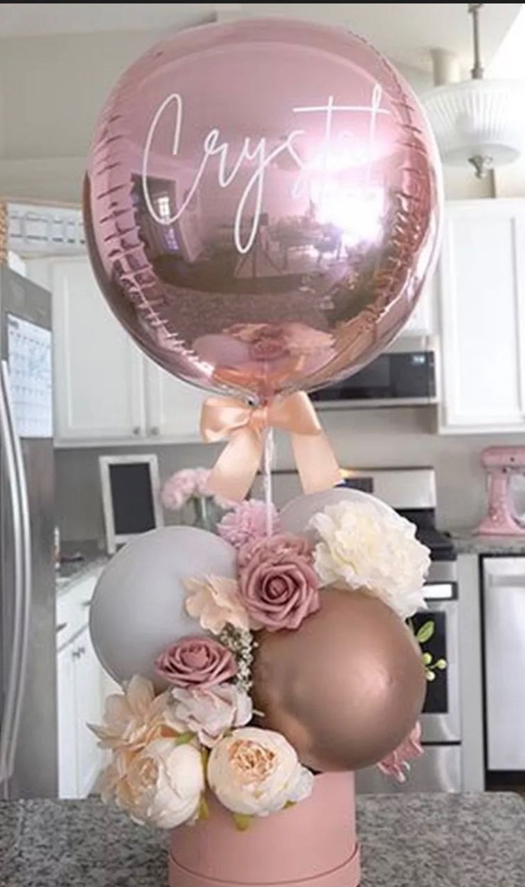 Air Balloon Bouquet Box