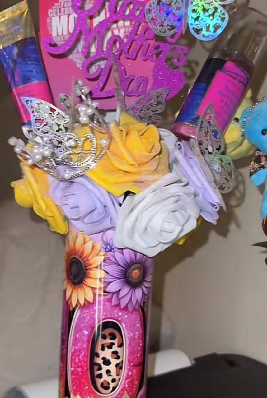 Flower Tumbler Gift Set